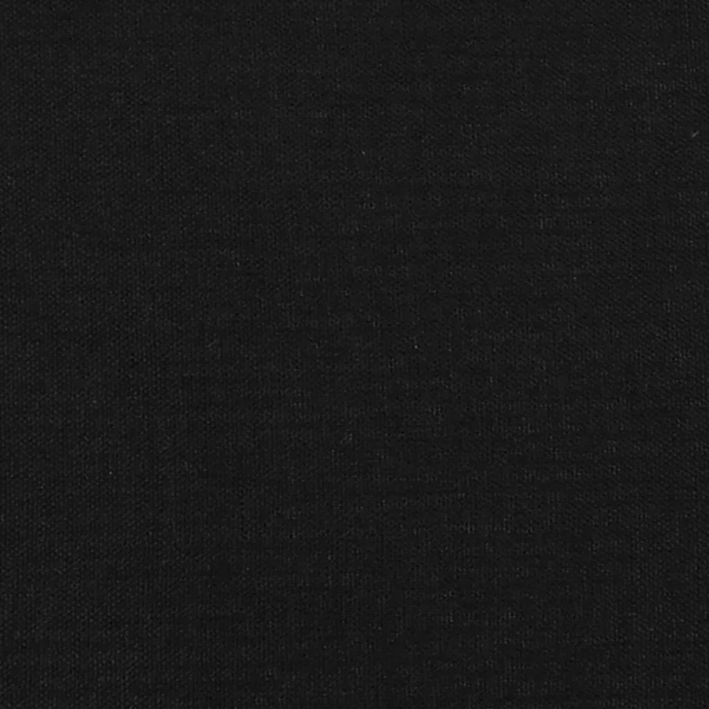 Giroletto Nero 200x200 cm in Tessuto