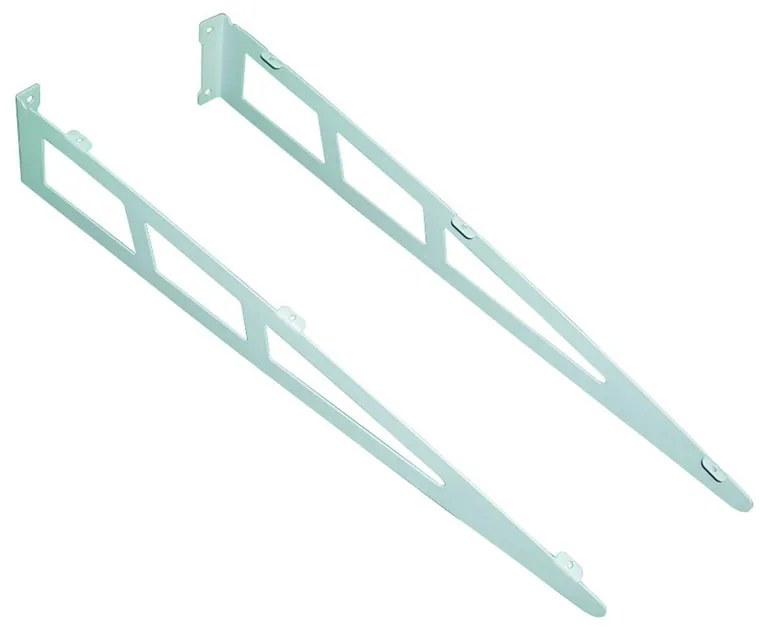 Struttura per pensilina in alluminio grigio L 33 x P 93 cm