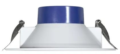 Faro da incasso 13W, Foro Ø110-130mm Bianco da 1.105lm Rotondo Colore Bianco Caldo 3.000K