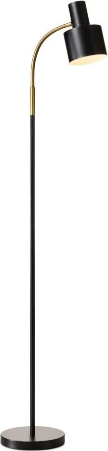 Halo Design 746866 - Lampada da terra VOGUE 1xE27/40W/230V nero/ottone