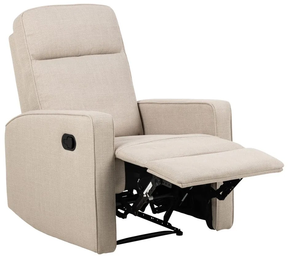 Poltrona relax beige Asila - Actona