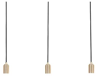 Linear Triple Lampada a Sospensione Ottone - Tala