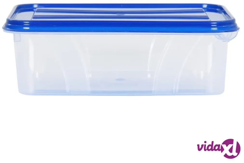vidaXL Contenitori per Alimenti con Coperchio 10 pz in PP