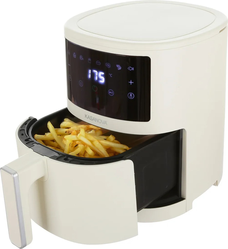 Friggitrice ad aria digitale 3,5 L 1500 W crema