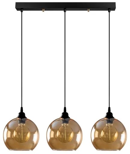 Lampadario su filo GOLD 3xE27/40W/230V