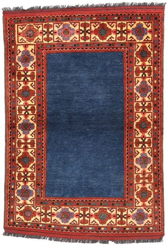 Bokhara Tappeto 150x100 Blu (Pakistan) Annodato A Mano