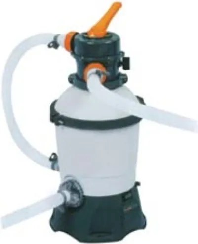 POMPA CON FILTRO A SABBIA art.58515 FLOWCLEAR PORTATA 2.006 LITRI per piscine fino a 16.000 lt. BESTWAY