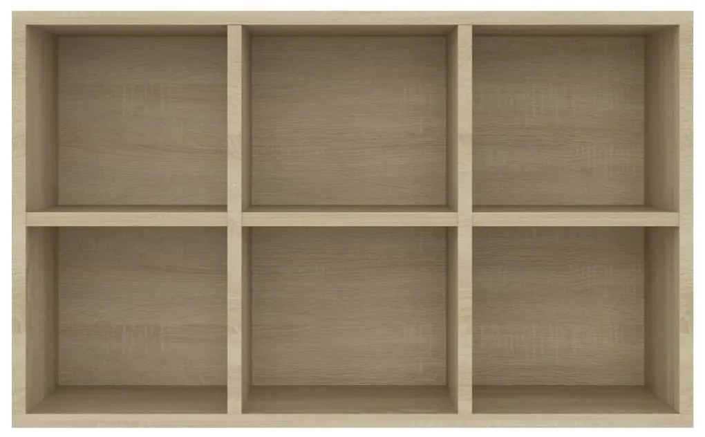 Libreria/Credenza Rovere Sonoma 66x30x98 cm Legno Multistrato