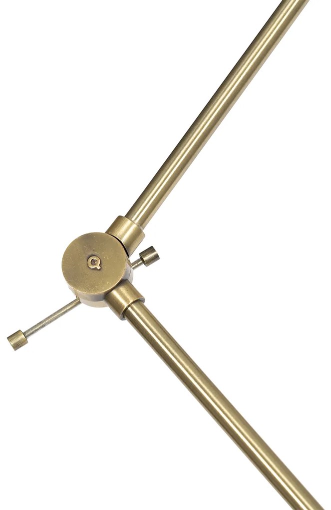 Lampada da soffitto retrò gialla con dettagli in bronzo - Milou