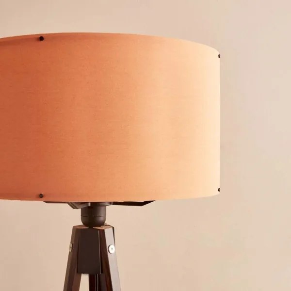 Lampada da terra AYD 1xE27/40W/230V marrone/arancione