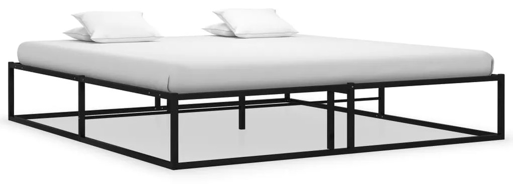 Giroletto Nero İn Metallo 200x200 Cm /