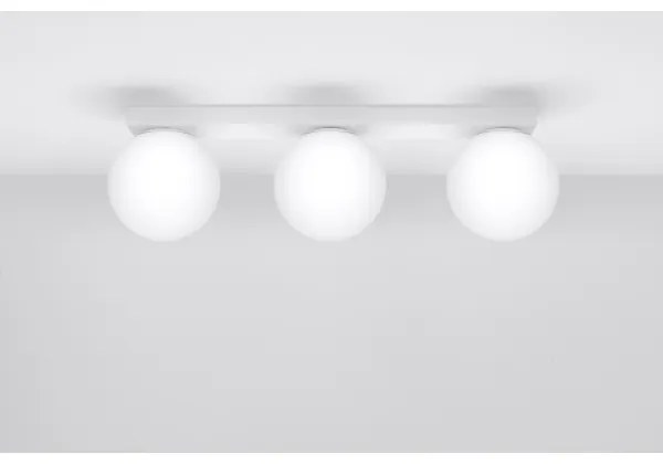 Sollux SL.1148 - Plafoniera YOLI 3xG9/12W/230V bianco