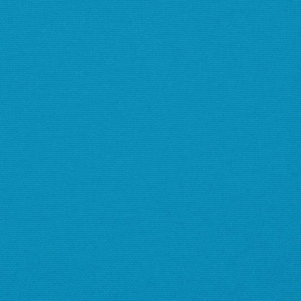 Cuscino per Panca Azzurro 150x50x7 cm in Tessuto Oxford