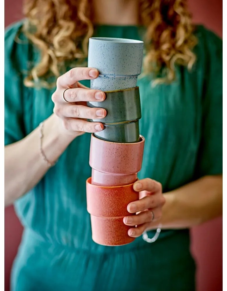 Tazzine in set per espresso in gres 4 pz 150 ml Ewan – Bloomingville