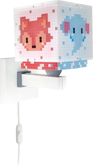 Dalber 63379 - Applique per bambini LITTLE PIXEL 1xE27/15W/230V