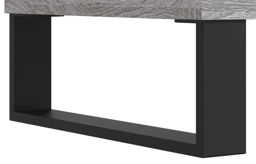 Mobile TV Grigio Sonoma 100x35x55 cm in Legno Multistrato