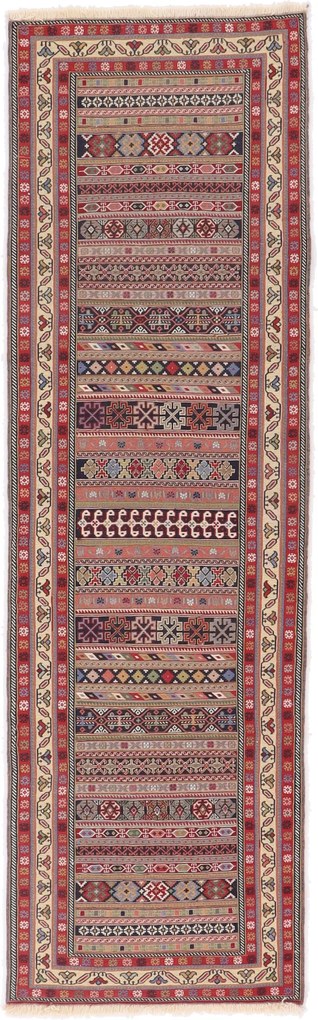 Kilim Tappeto persiano 240x70 (Iran) Tessuto A Mano