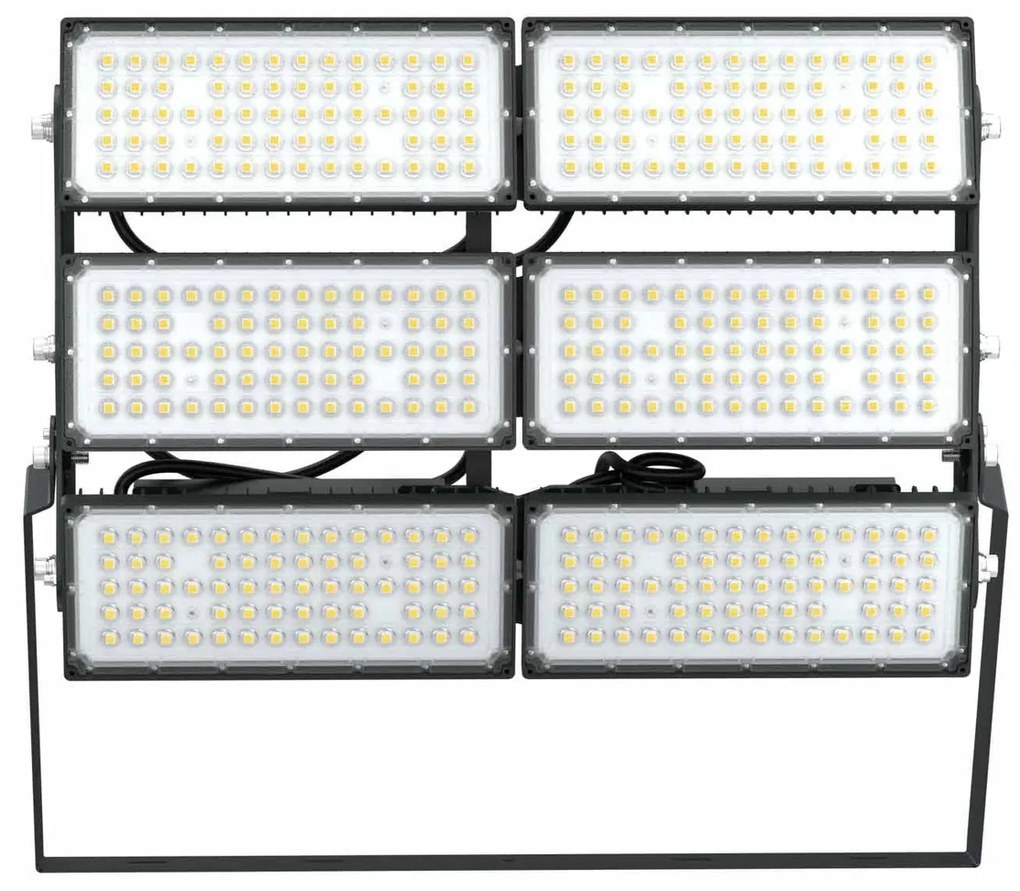 Faro Modulare LED 1.200W IP66 167lm/W No Flickering con driver Philips Colore Bianco Freddo 5.000K