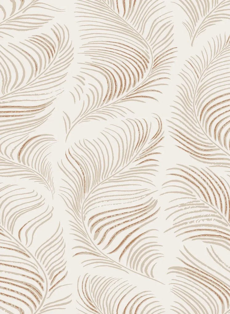 Sandberg Carta da parati Grace - Beige