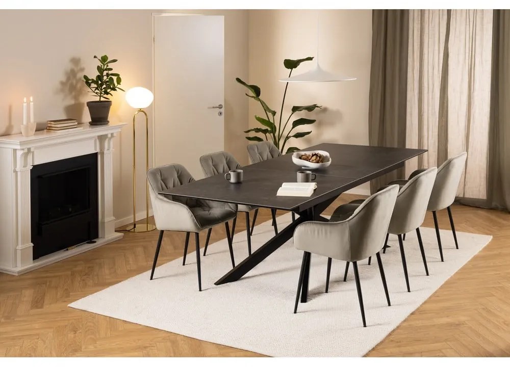 Tavolo da pranzo pieghevole in ceramica 100x240 cm Irwine - Actona