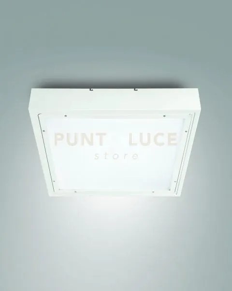 Skilos plafoniera incsso 60x60cm dimmerabile dali/push bianca led 3...