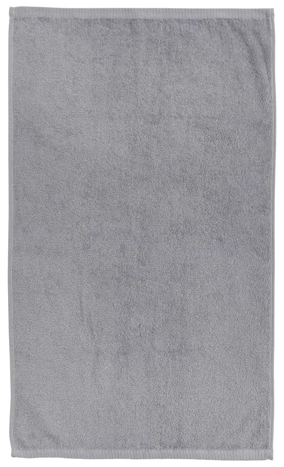 Asciugamano con asciugatura rapida e tipo terry grigio in cotone 90x140 cm Quick Dry – Catherine Lansfield