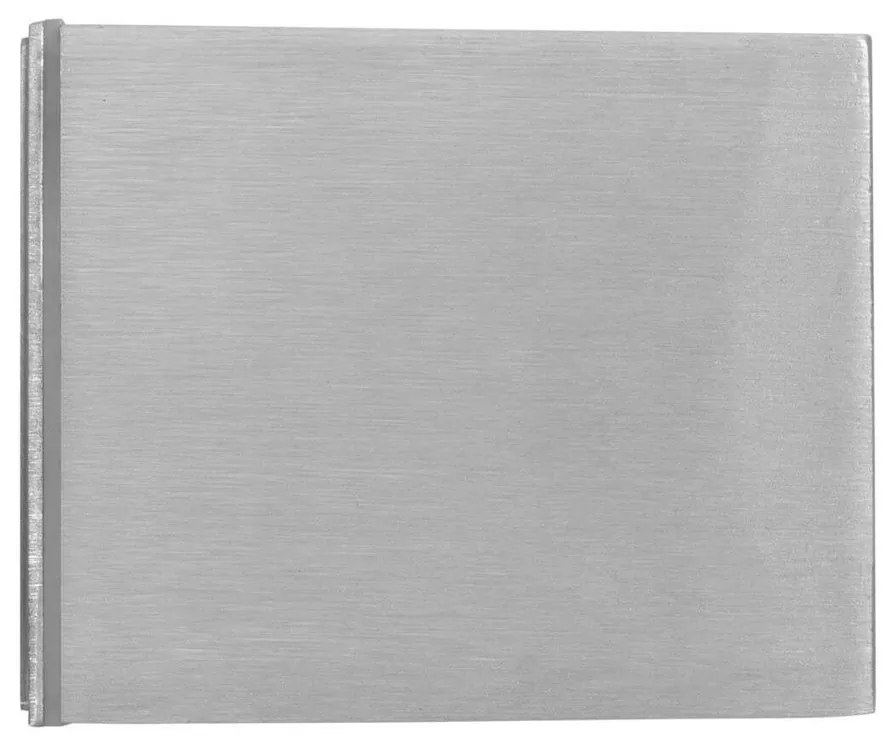 Applique Quadrata Monodirezionale IP65 - GU10 Inox