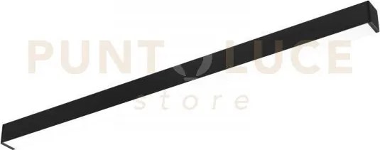 Barra led next nera 80w 11420lm cct 3000k / 4000k 200x5,5x6,5cm