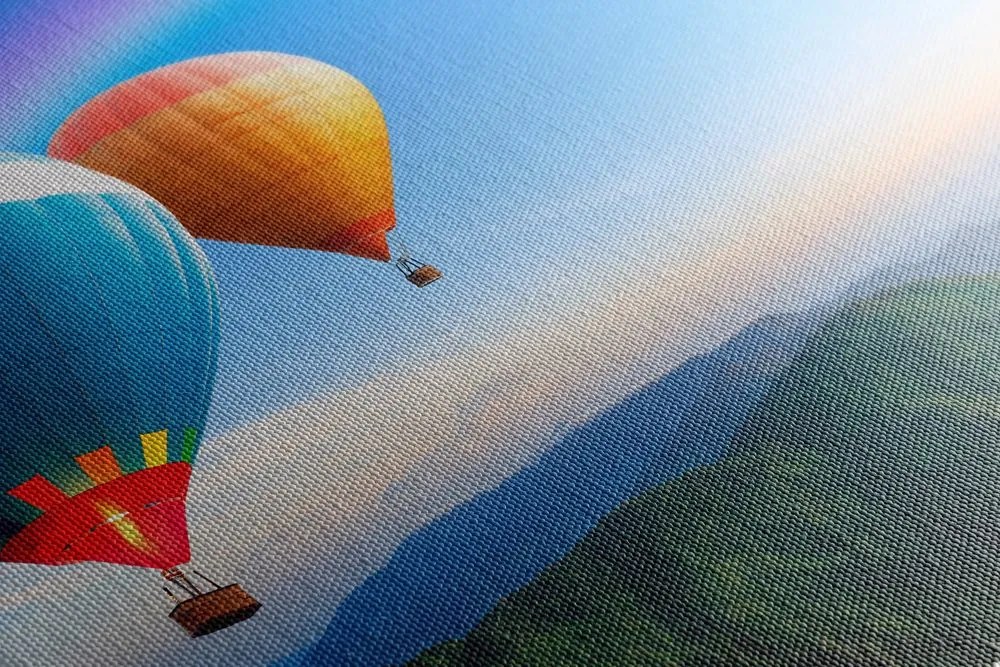 Quadro su tela – Mongolfiere avventurose