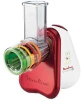 Affetta verdure elettrico moulinex dj755g10 fresh express+ white e red