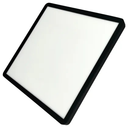 Plafoniera LED/32W/230V 3000/4000/6500K 40x40 cm nero