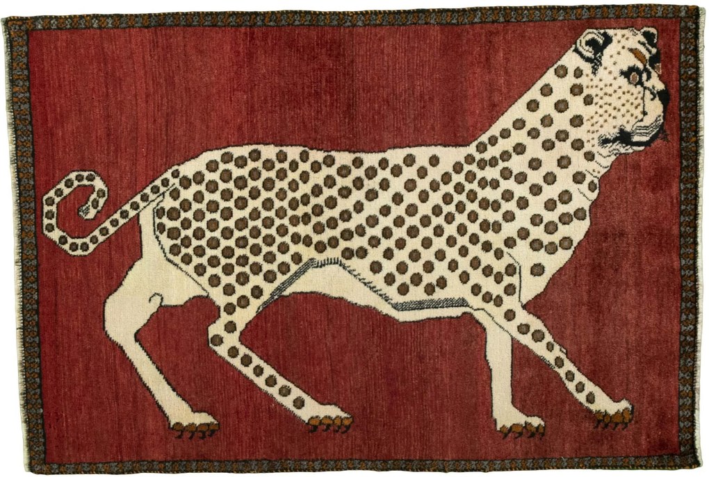 Gabbeh Tappeto persiano 150x100 Rosso (Iran) Annodato A Mano
