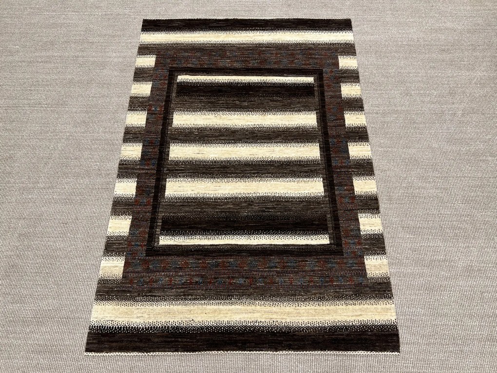 Loribaft Tappeto persiano 130 x 180 Beige (Iran) Annodato A Mano