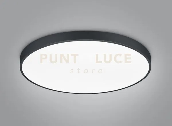 Waco plafoniera led 102w 12400lm, 2300+3000+4000k dimmerabile metal...
