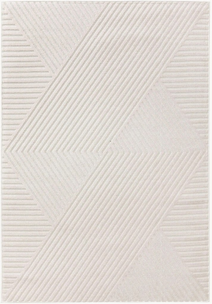 Tappeto da interno-esterno con motivo in rilievo Mars