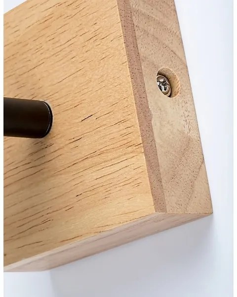 Rabalux 73121 - Lampada da parete TORAS 1xGU10/5W/230V rovere