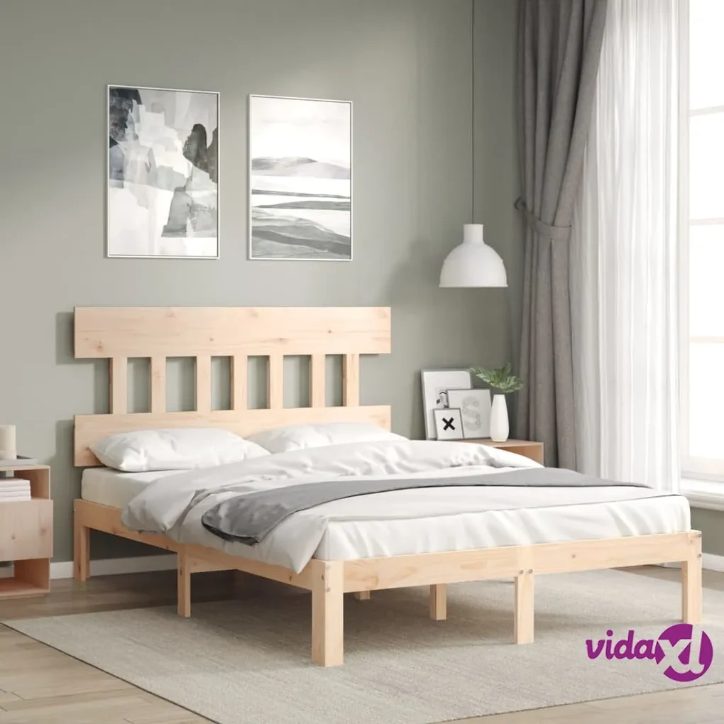 vidaXL Testiera Letto Grigio Scuro in Tessuto 140x200 cm