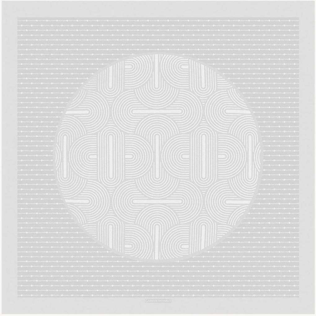 Tovaglia jacquard Le Cercle Blanc