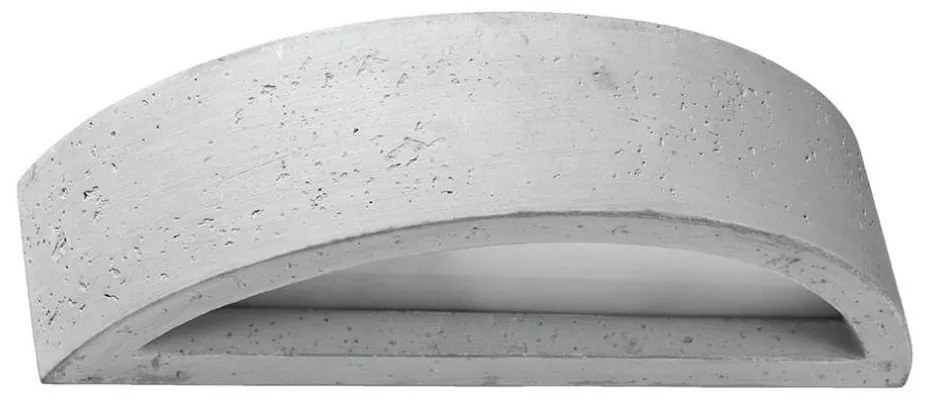 Sollux SL.0994 - Applique ATENA 1xE27/60W/230V cemento