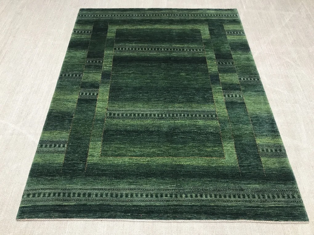 Loribaft Tappeto persiano 270 x 210 Verde (Iran) Annodato A Mano