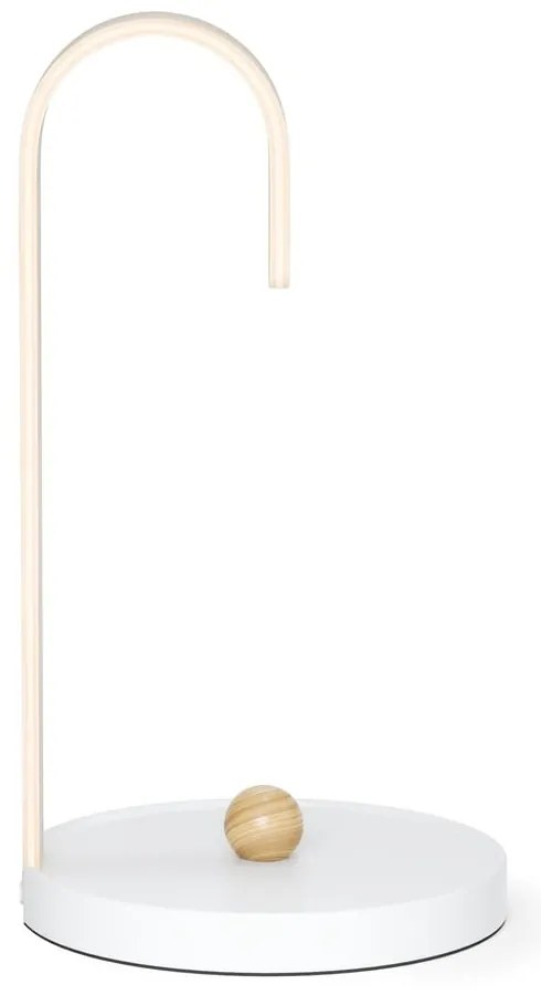 Portarotolo da cucina verticale in legno bianco ø 17 cm Bellwood – Umbra