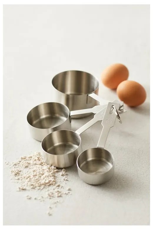 Set di 4 misurini in acciaio - Blomsterbergs