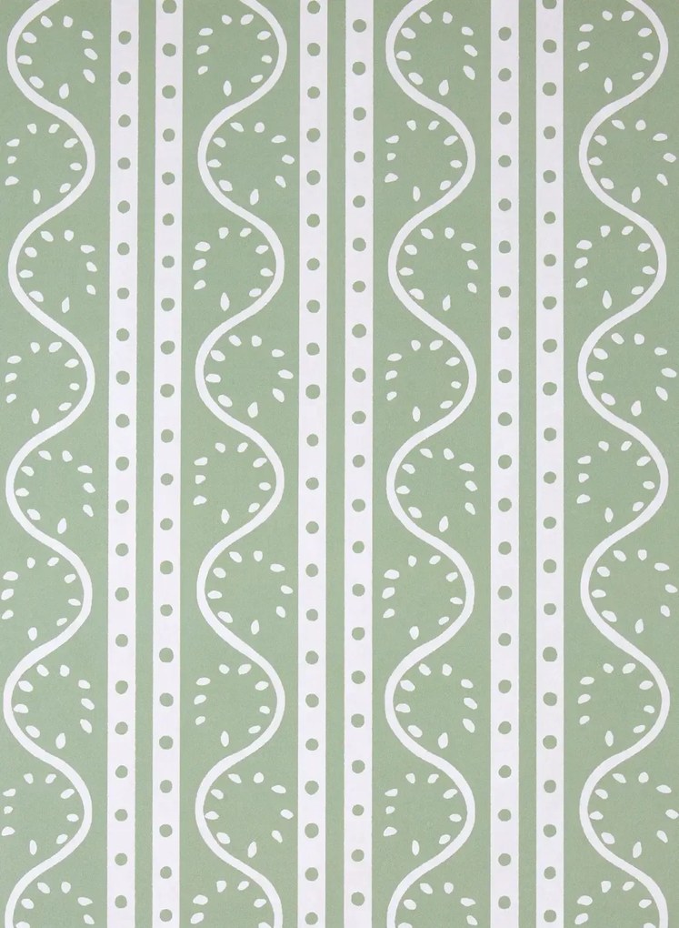 Scion Carta da parati Split Pea - Sage
