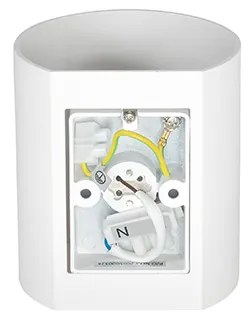 Applique da parete moderna bianca - Sabbio