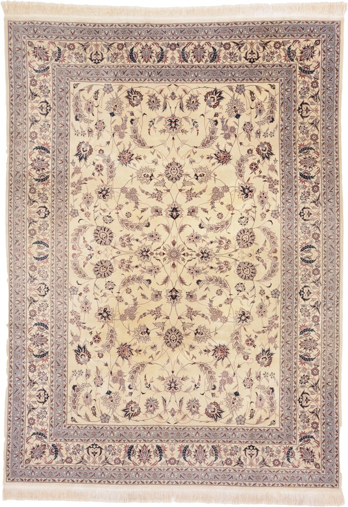 Isfahan Tappeto 340x250 (Cina) Annodato A Mano