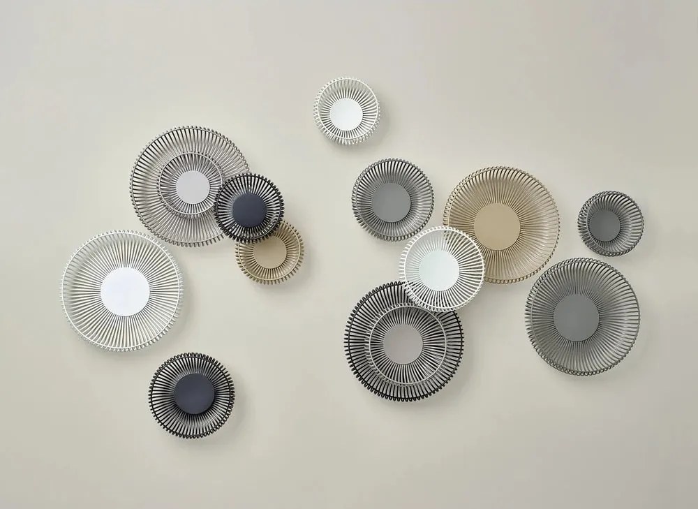 Cesto con filo metallico in metallo ø 20x8 cm Lito – Blomus