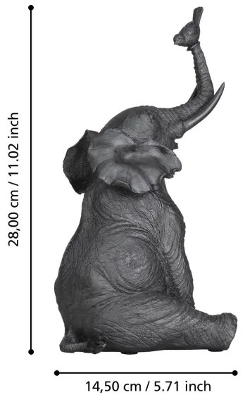 Eglo 427409 - Decorazione SIOCON 28x14,5 cm resina