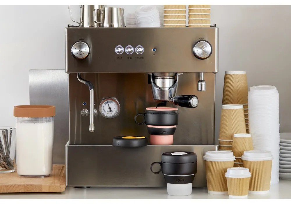 Tazza termica nera 400 ml To Go – Lékué