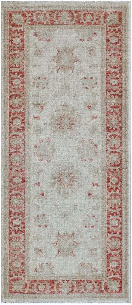 Ziegler Tappeto orientale 70x150 Beige (Pakistan) Annodato A Mano