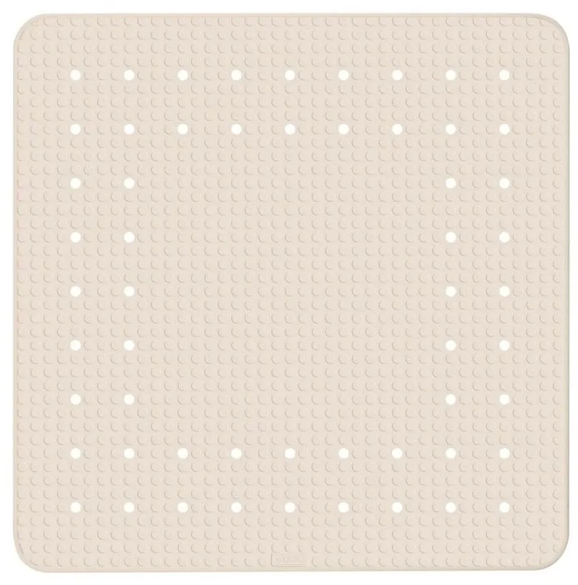 Tappeto da bagno antiscivolo beige , 54 x 54 cm Mirasol - Wenko